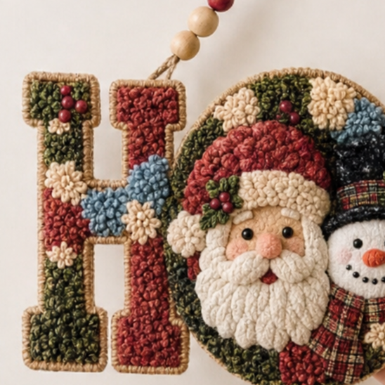 DIY Wall-Hanging Christmas Sign Craft Kit
