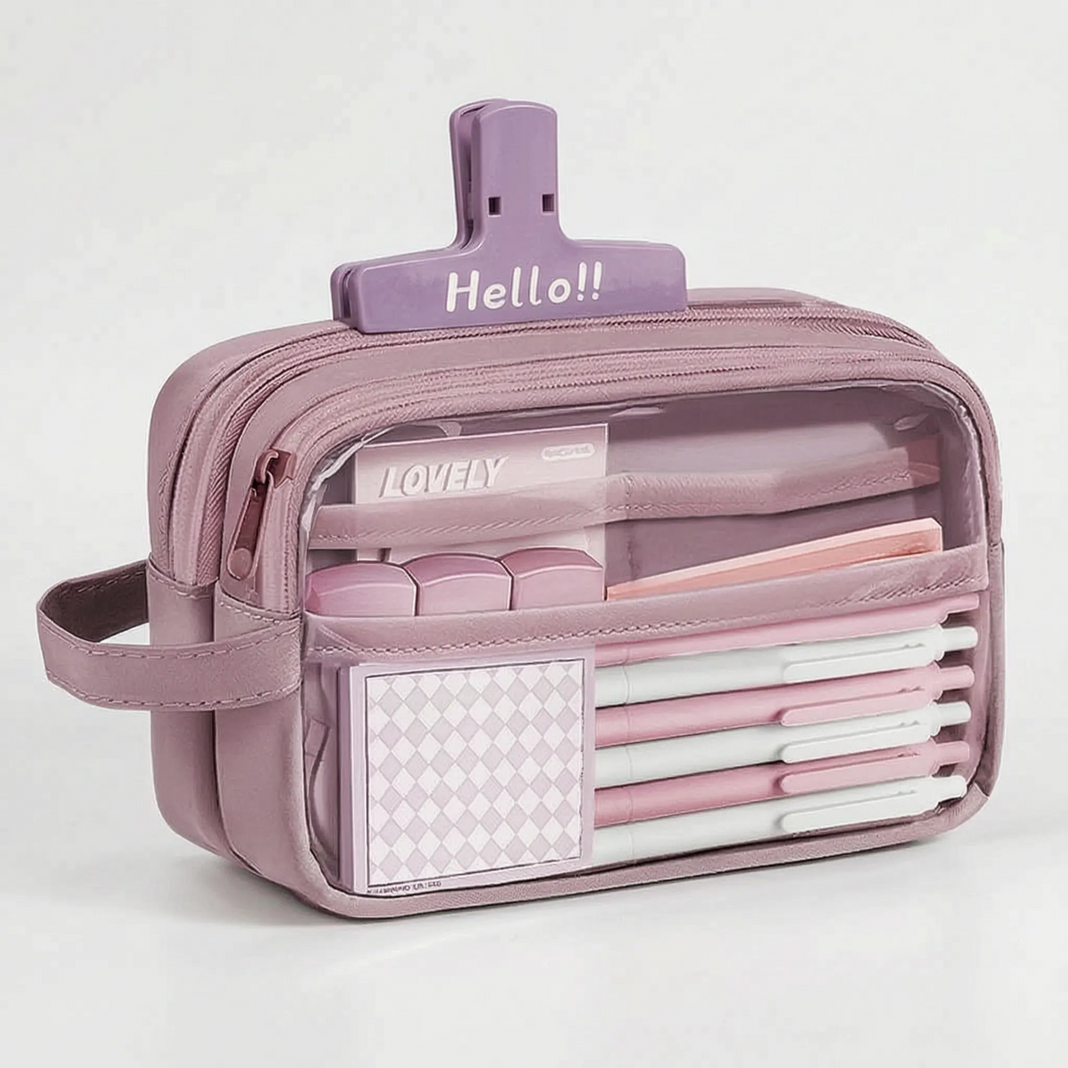 Multi-Layer Pencil Case with Large Compartment - Deskova