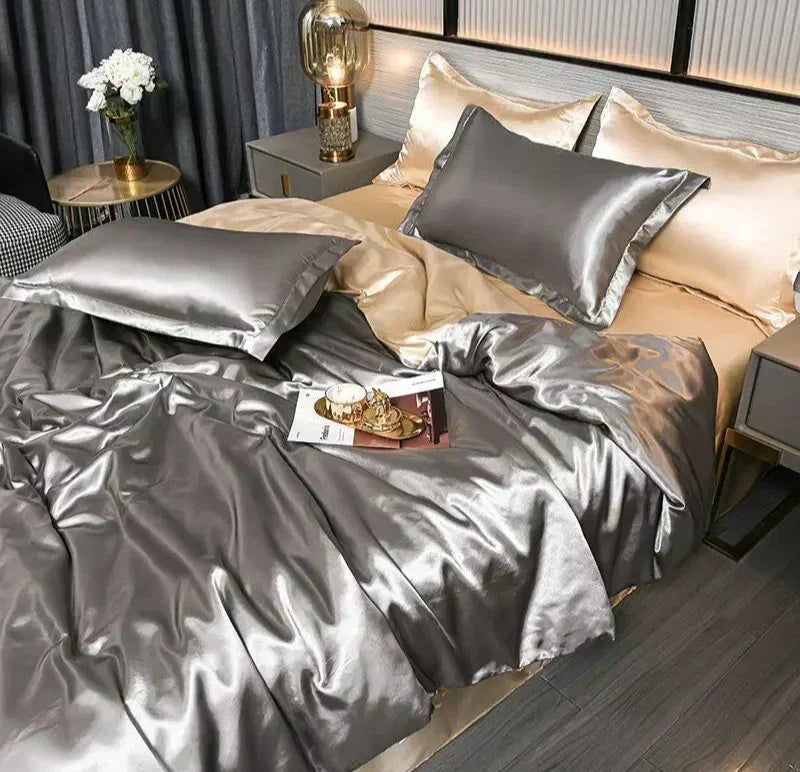 Satin Duvet Cover Bedding