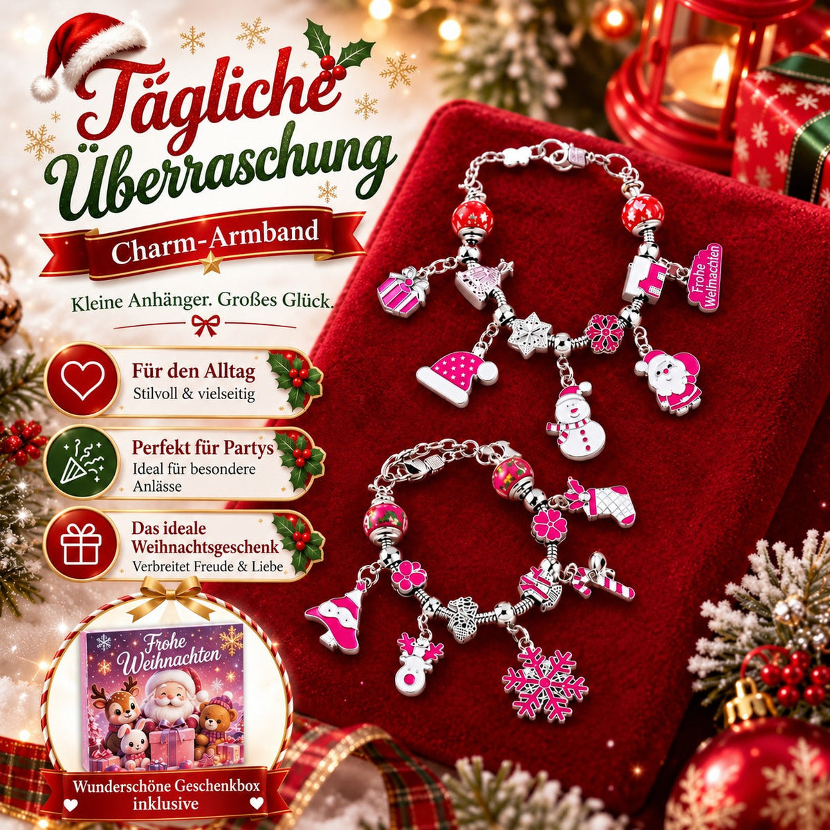 2026 DIY Bracelet Advent Calendar - 24-Day Jewelry Making Countdown