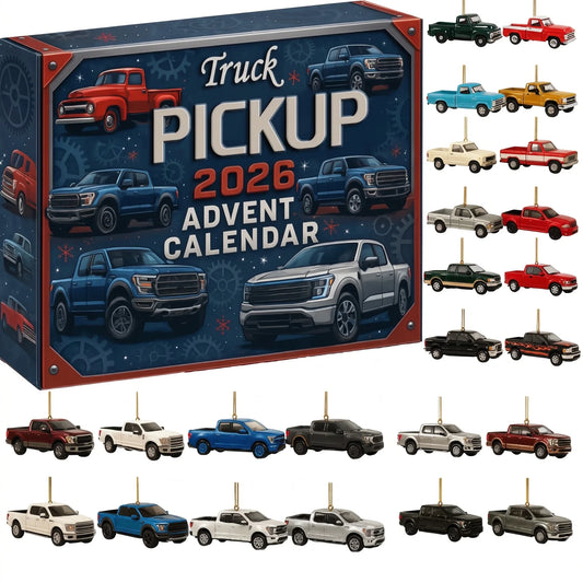 2026 Pickup Truck Advent Calendar