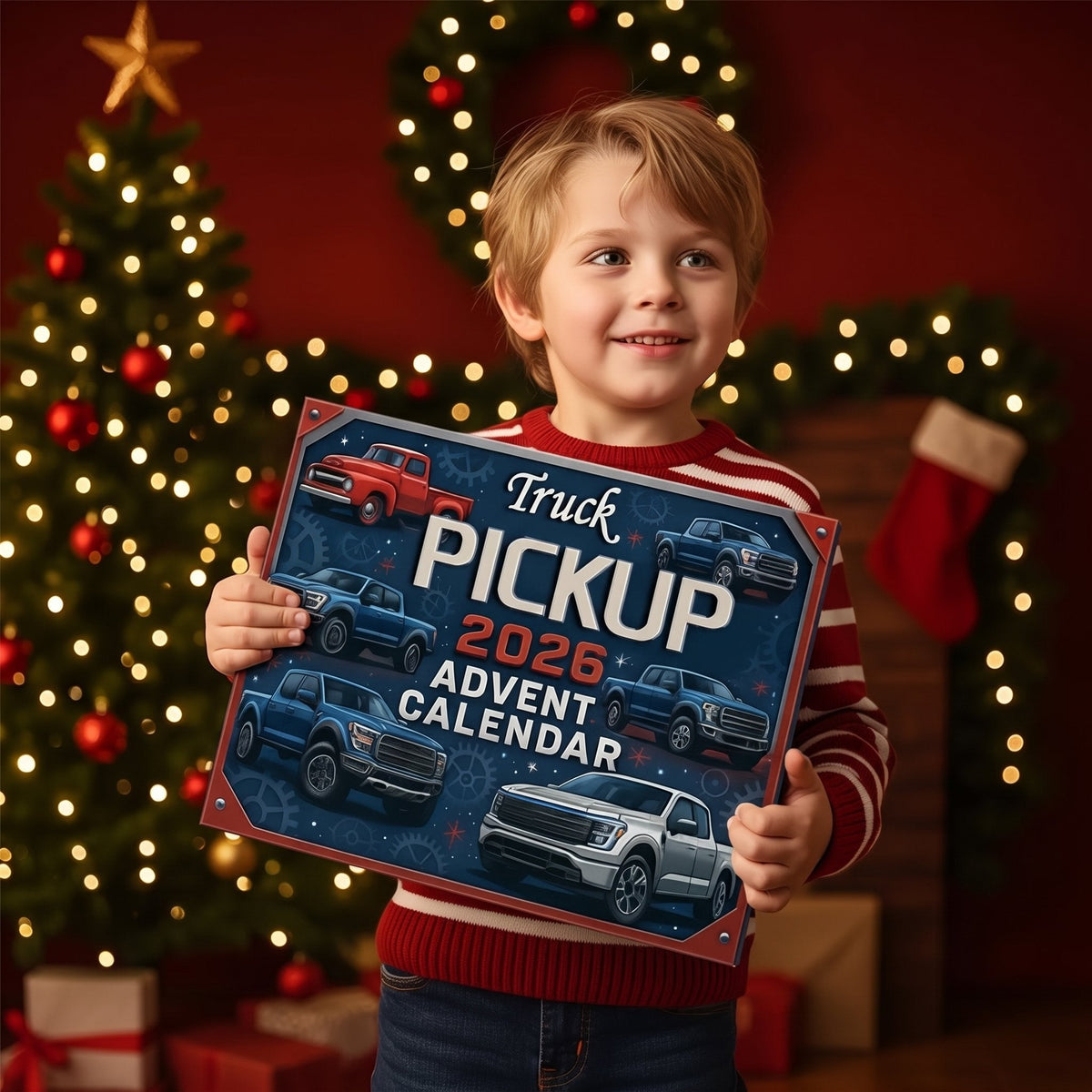 2026 Pickup Truck Advent Calendar