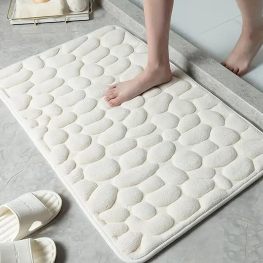 Absorbent Bath Mat with Non-Slip Backing