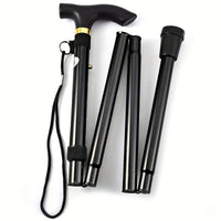 Adjustable Folding Telescopic Walking Stick for Adults