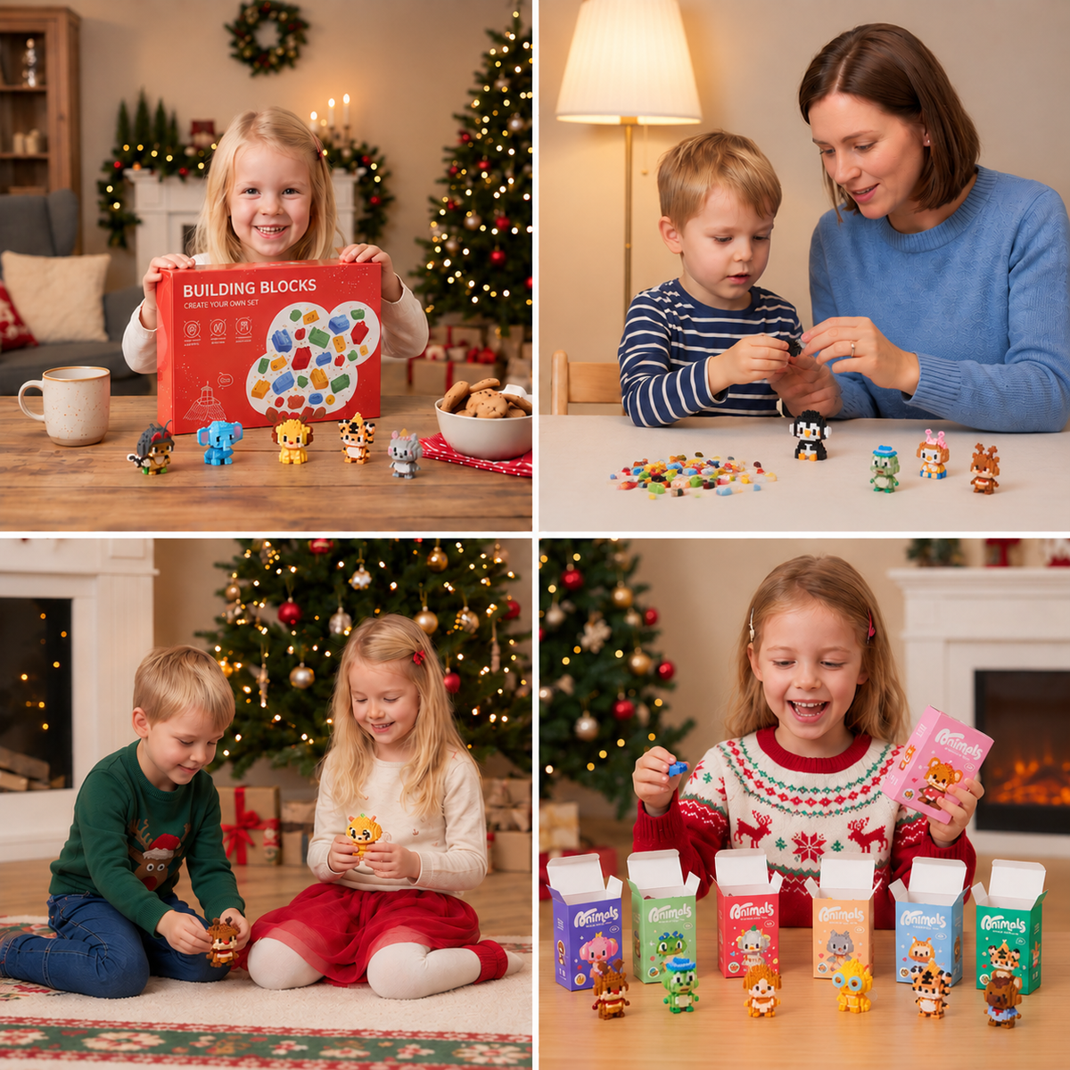 Animal Building Blocks Advent Calendar – 24 Days of Cute Buildable Figures