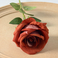 Artificial Silk Rose Stem