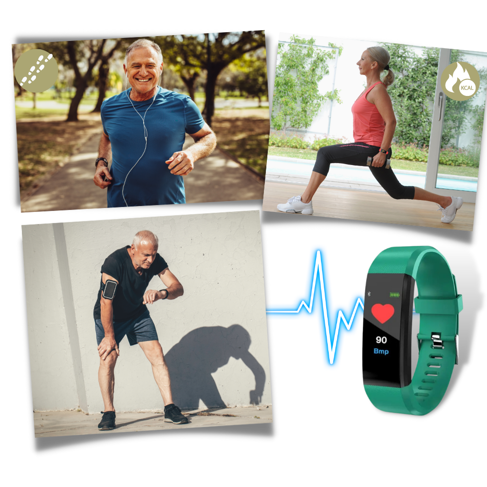 Bella | VitaWatch | Senior Smartwatch with Health Monitor and Large LED Screen