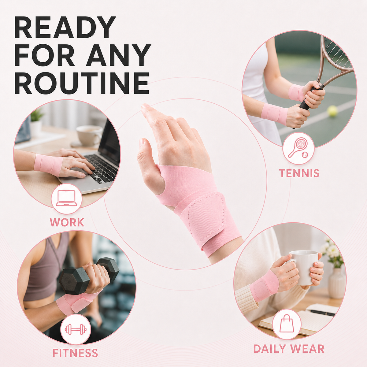 Bella | Wristiva Ultra Thin Wrist Support