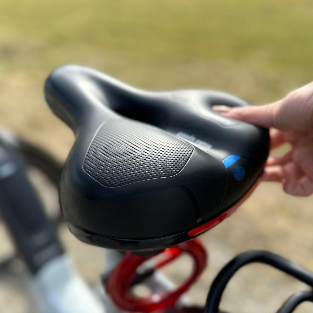 Bicycle Saddle | Ergonomic Comfort | Shock-Absorbing | RideRelief