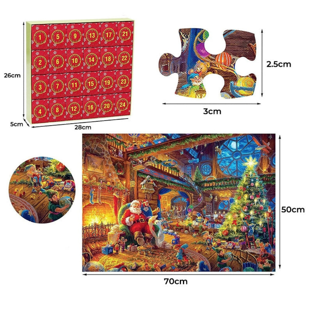 Christmas Jigsaw Puzzle Advent Calendar
