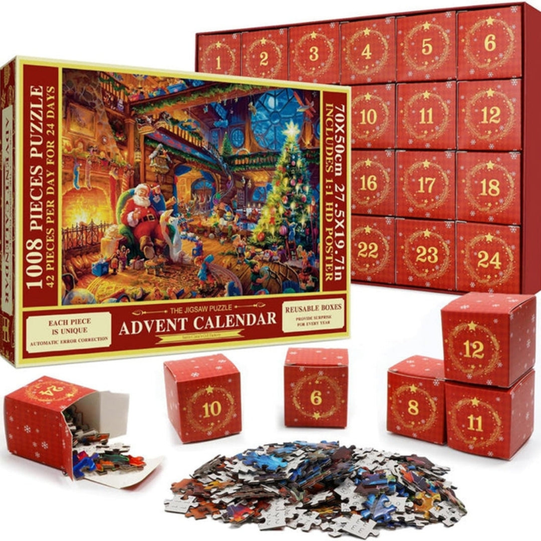 Christmas Jigsaw Puzzle Advent Calendar
