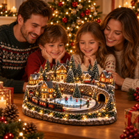 Christmas Train & Skating Rink