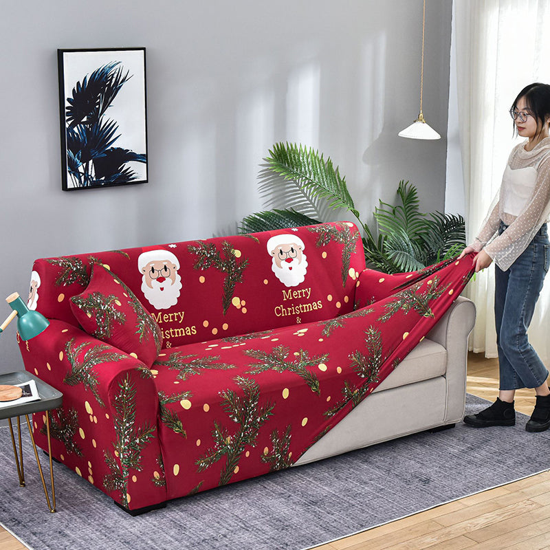 Christmas Universal Stretch Sofa Cover