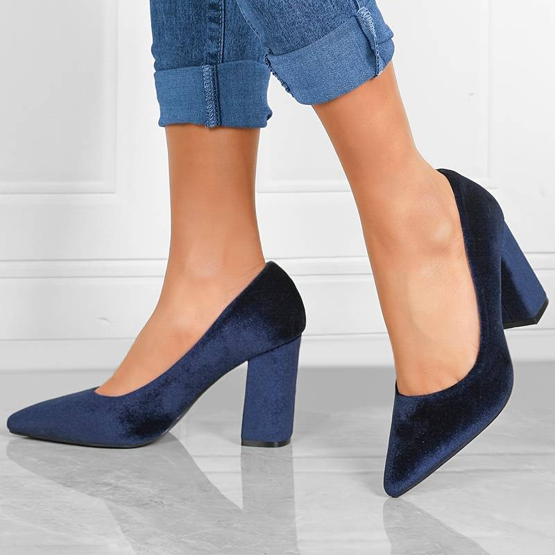 Classic Suede High Heels