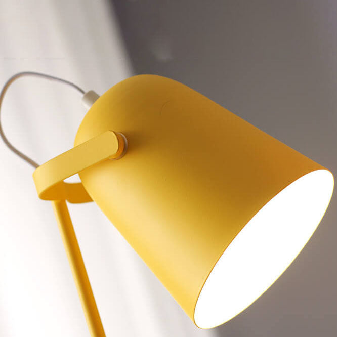 Cone Table Lamp - Metal Bedside Light - Modern Style Lighting - Image 2