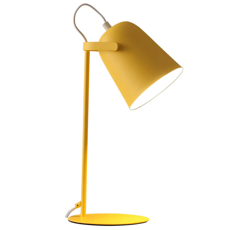 Cone Table Lamp - Metal Bedside Light - Modern Style Lighting - Image 5