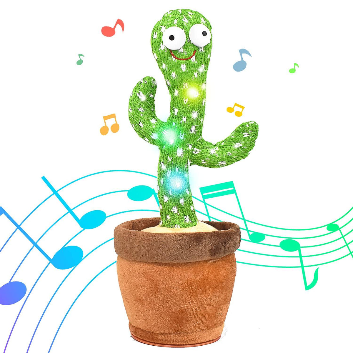Dancing & Singing Cactus with 120 Songs (Can Also Repeat What You Say)