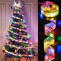 Decorative Christmas Ribbon Fairy Lights