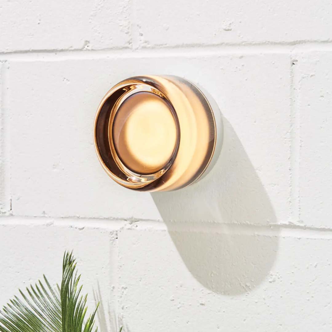 Dimple Glass Wall Lamp - Modern LED Fixture - Image 1