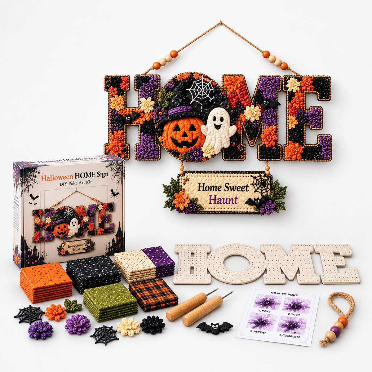 DIY Wall-Hanging Christmas Sign Craft Kit
