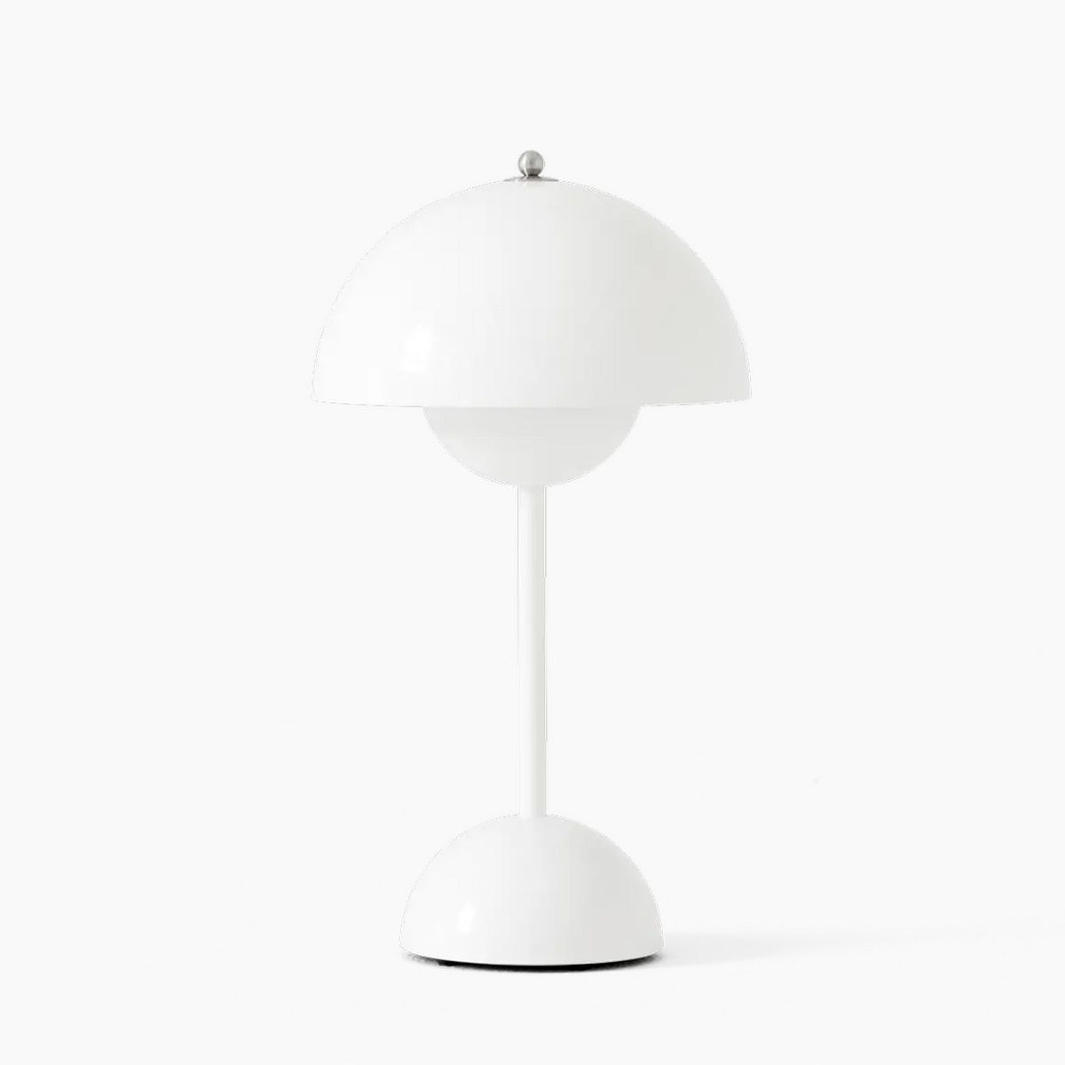 Dome Table Lamp - Iron & Acrylic - Modern Wireless LED Accent Light - Image 12