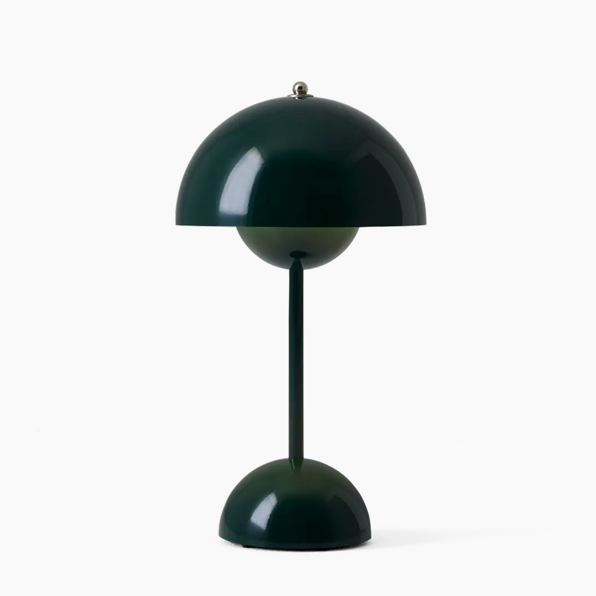 Dome Table Lamp - Iron & Acrylic - Modern Wireless LED Accent Light - Image 13