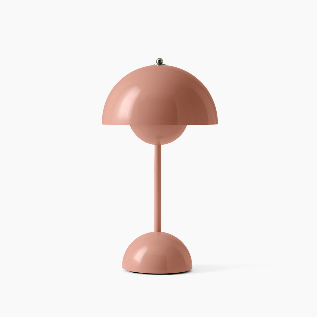 Dome Table Lamp - Iron & Acrylic - Modern Wireless LED Accent Light - Image 7