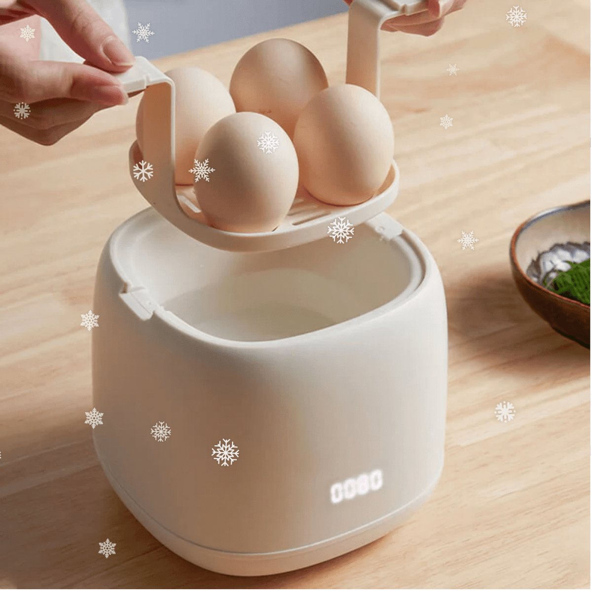 Egg Cooker with Six Programs – Fast and Precise Cooking – Perfect for Everyday Use