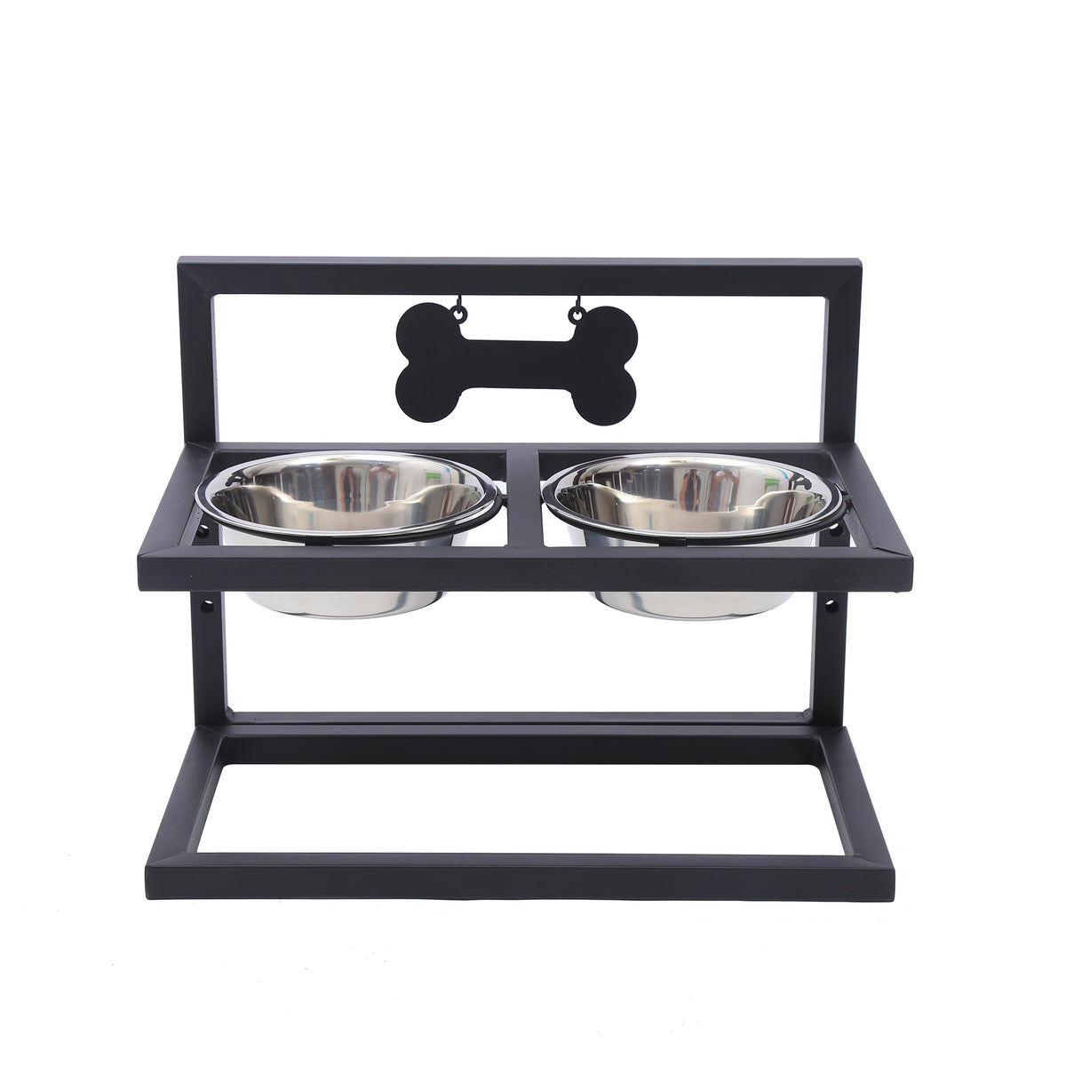 Elevated Dog Feeding Station - Stylish and Functional