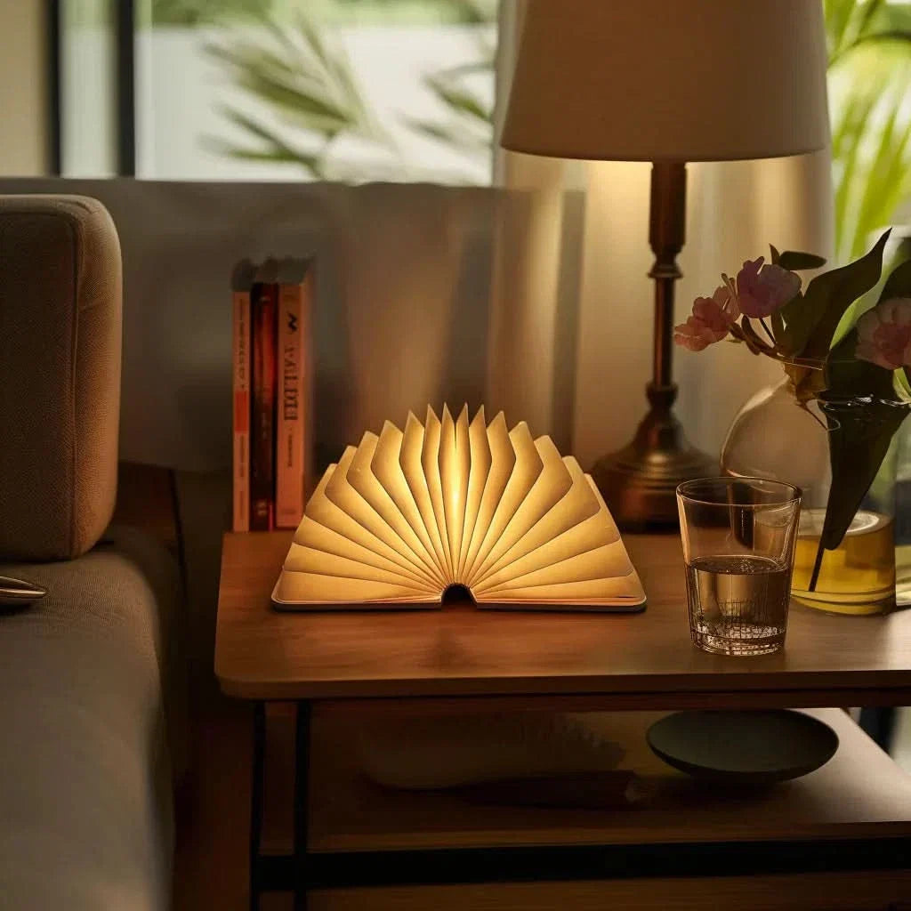 Enchanted Book Lamp – Rechargeable LED Storybook Light