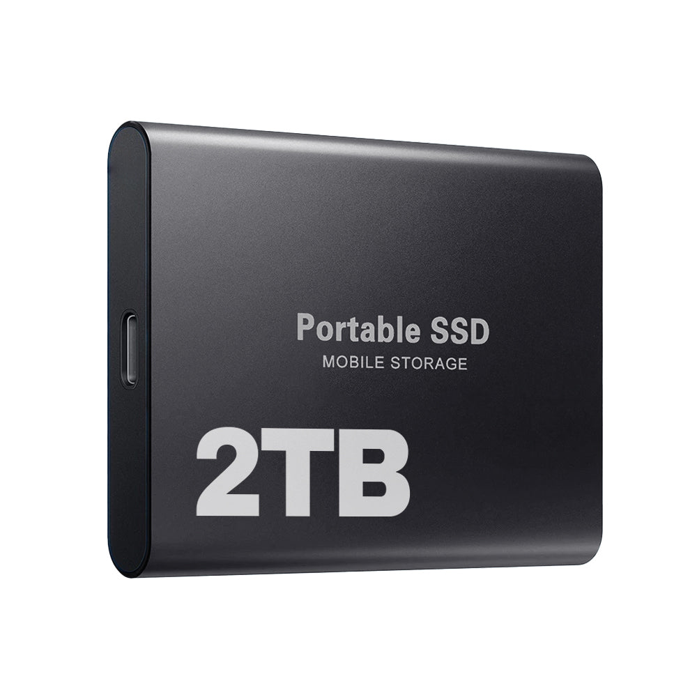 External SSD 2TB Portable Shockproof High-Speed Storage