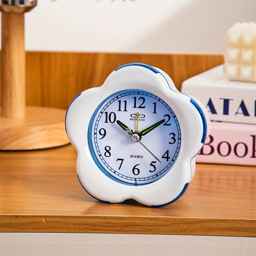 Floral Alarm Clock - Stylish Desk Clock - Decorative Timepiece - Image 7