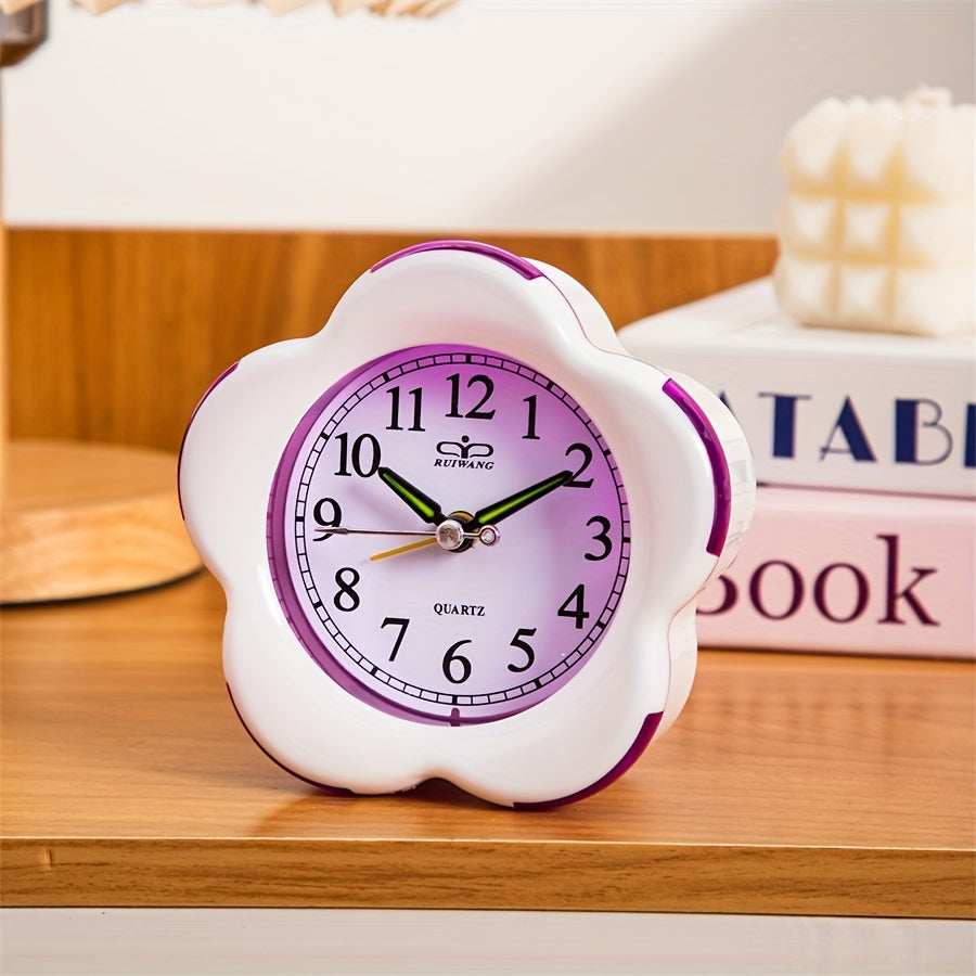Floral Alarm Clock - Stylish Desk Clock - Decorative Timepiece - Image 8