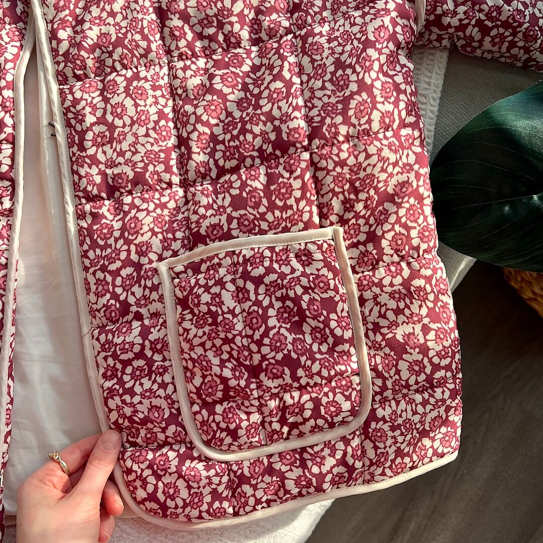 Floral Print Jacket