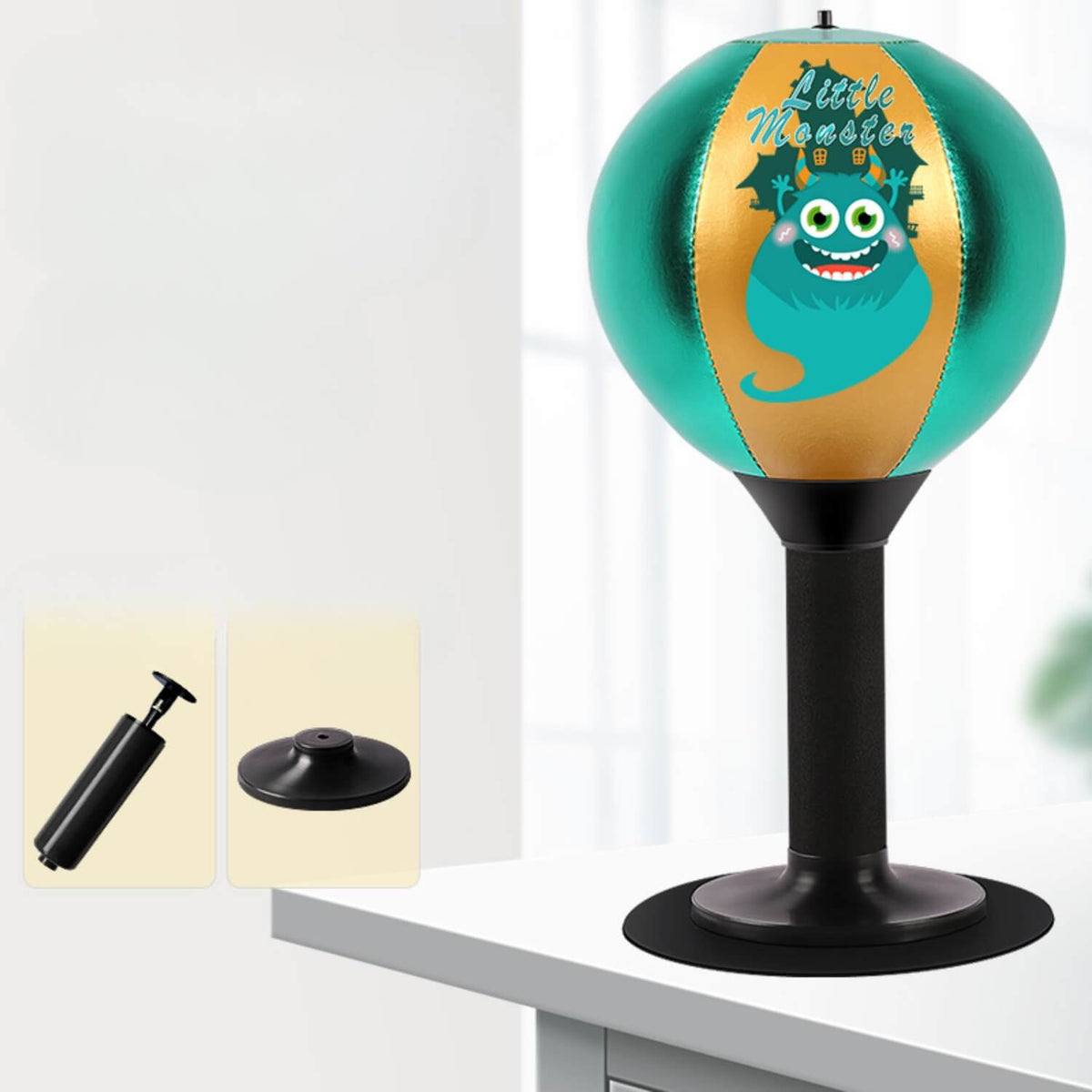 FunPunch Punching Bag - With Powerful Suction Cup Up to 70KG