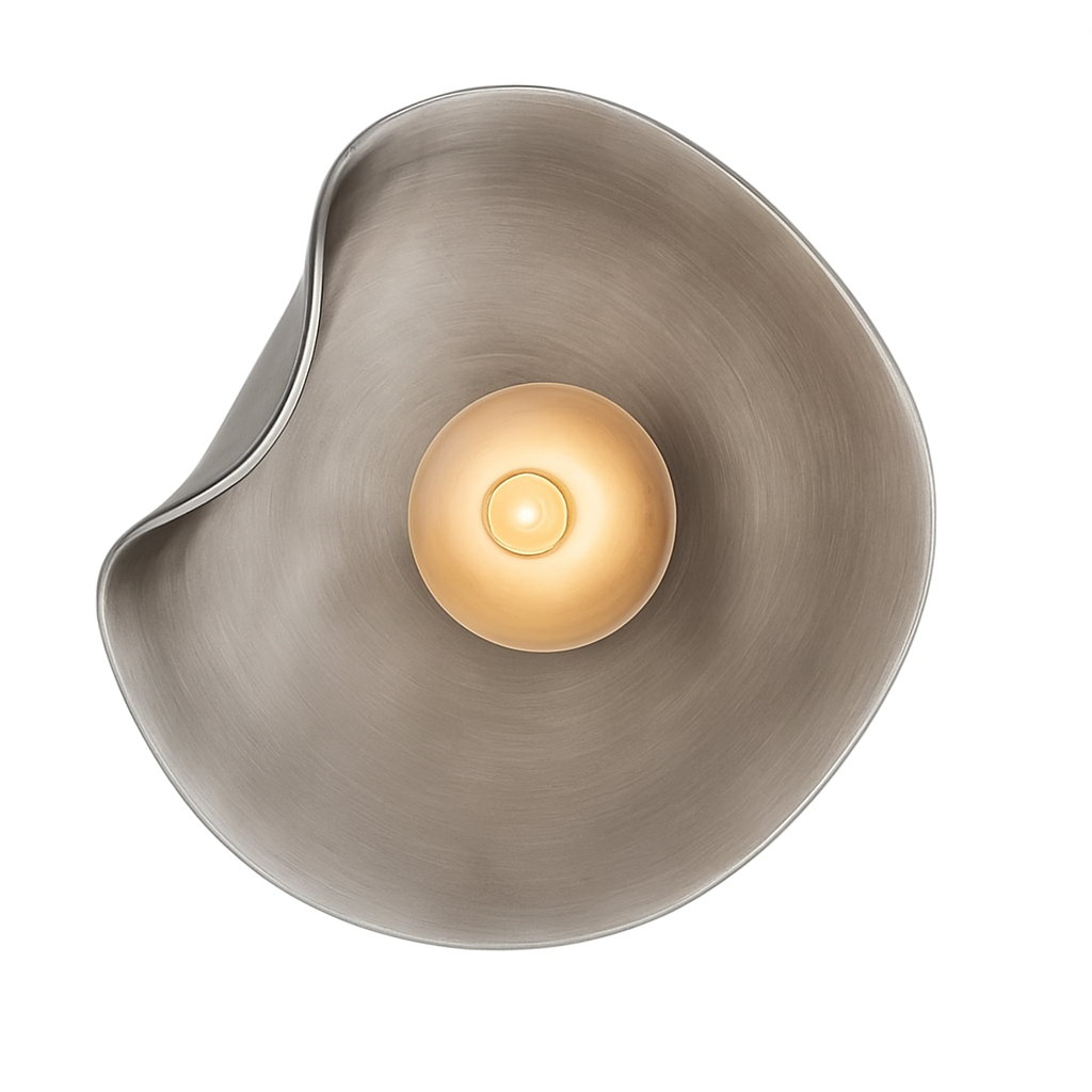 Glass Wall Sconce - Japandi Style - Modern LED Wall Light - Lasson Living - Image 6