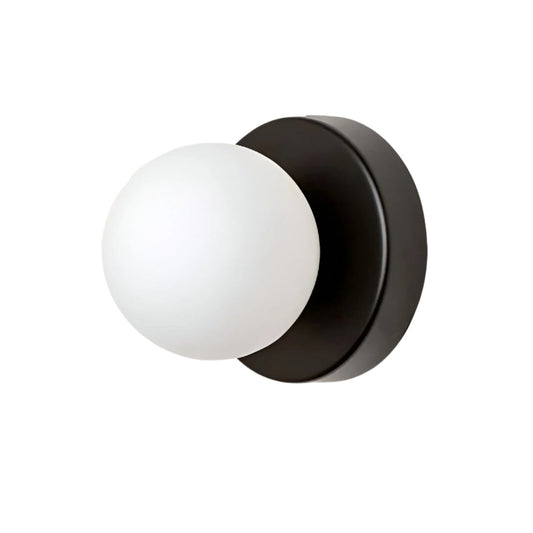 Globe Glass Wall Sconce - Modern LED Wall Light - Stylish Fixture - Image 1