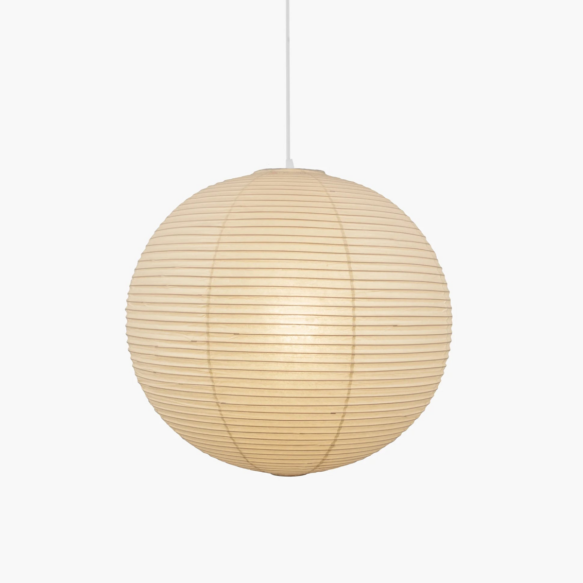 Globe Pendant Light - Round Paper Lantern - Stylish Hanging Lamp - Image 6