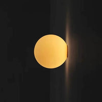 Globe Wall Light - Modern Glass Sconce - Elegant Indoor Lighting