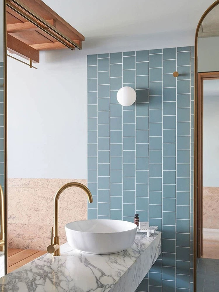 Globe Wall Light - Modern Glass Sconce - Elegant Indoor Lighting - Image 5