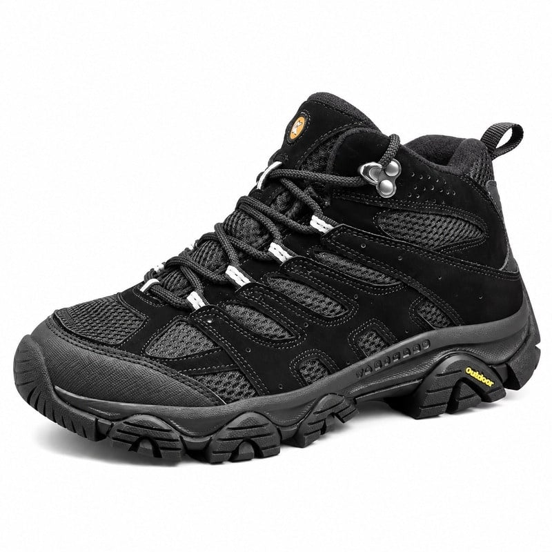 Hiking Shoes with Grip Sole and Mesh