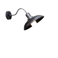 Iron Outdoor Wall Light - Industrial Style 1-Light Exterior Sconce