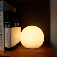 LED Ball Table Lamp - Rechargeable - Modern Decor Lighting - Remote Controlled