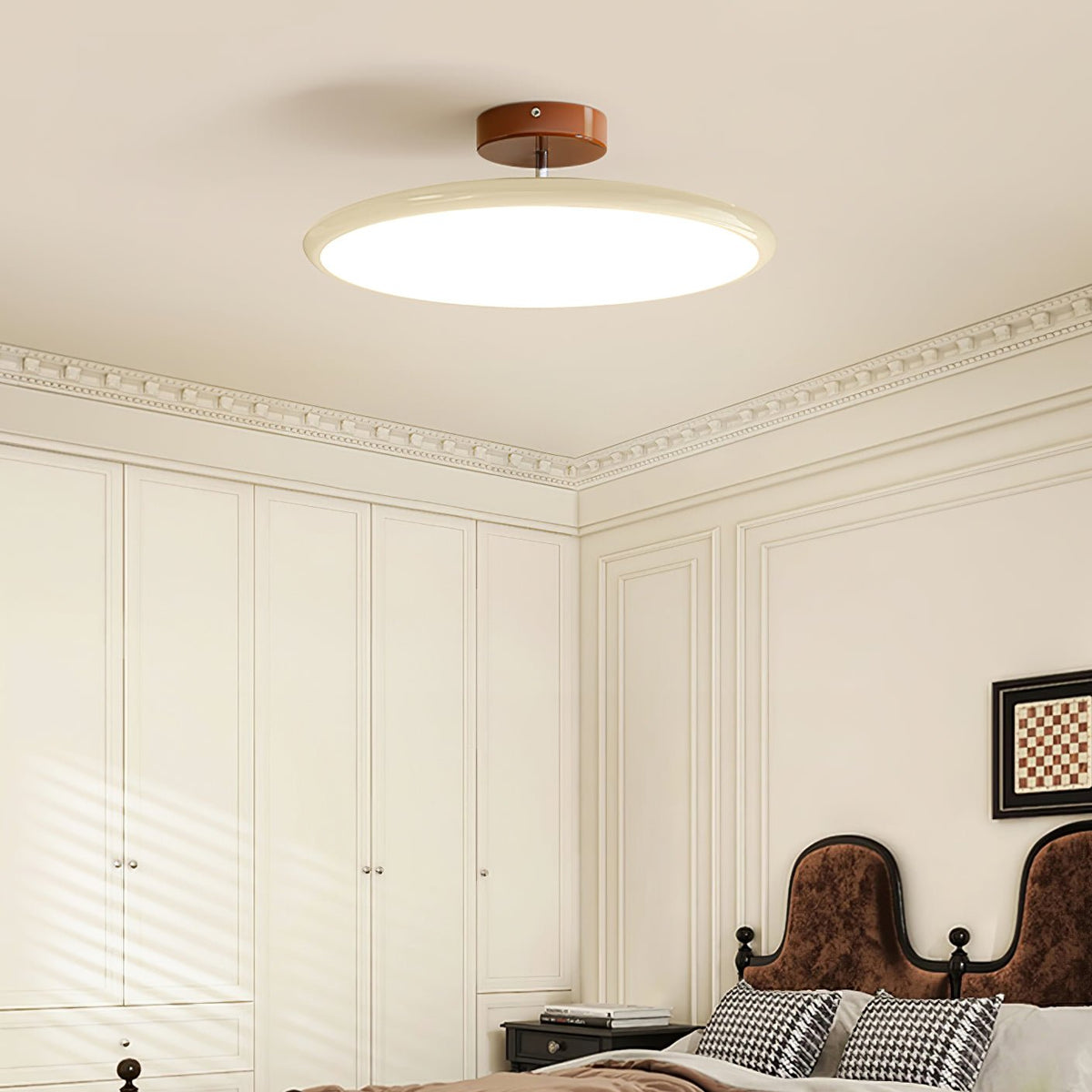 LED Ceiling Light - Circular Design - Modern Flush Mount - Bedroom Lighting - Image 4