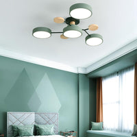 LED Ceiling Light - Iron & Acrylic - Modern Flush Mount - Multi-Head Design