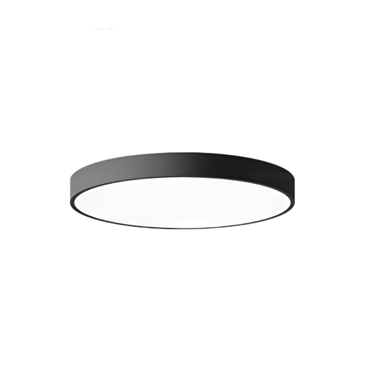 LED Ceiling Light - Round Aluminium Fixture - Modern Minimalist Style - Image 1