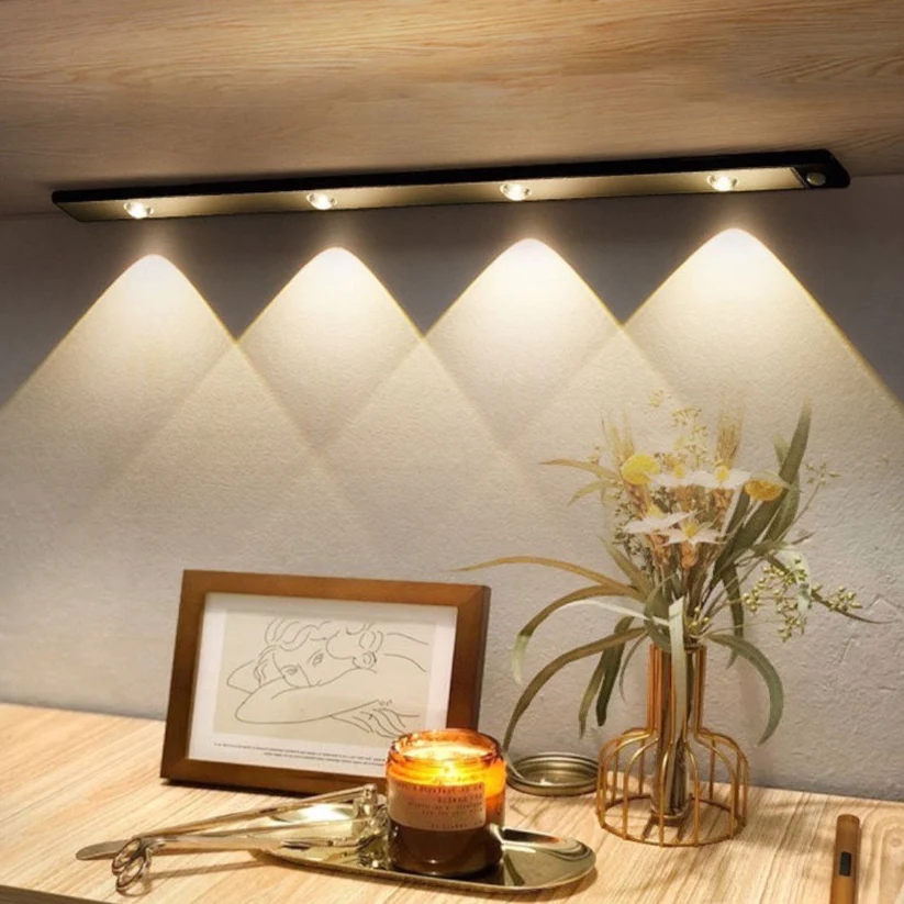 LED Under Cabinet Light - Motion Sensor Lighting - Aluminum Alloy - Modern - Image 1