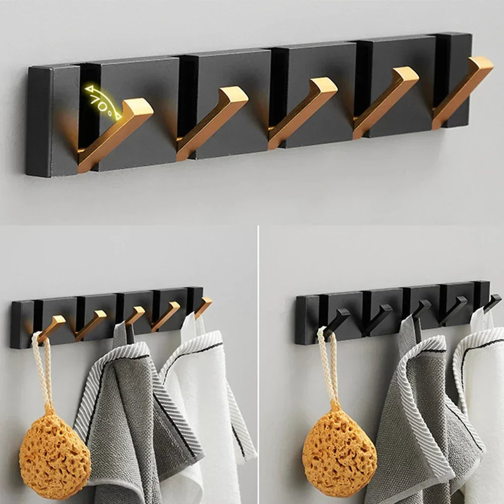 Luxury Foldable Wall Hook with Minimalist Elegance