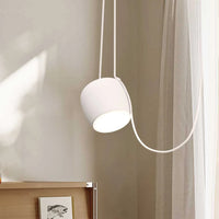 Matte Pendant Lamp - Modern Scandinavian Style Hanging Light