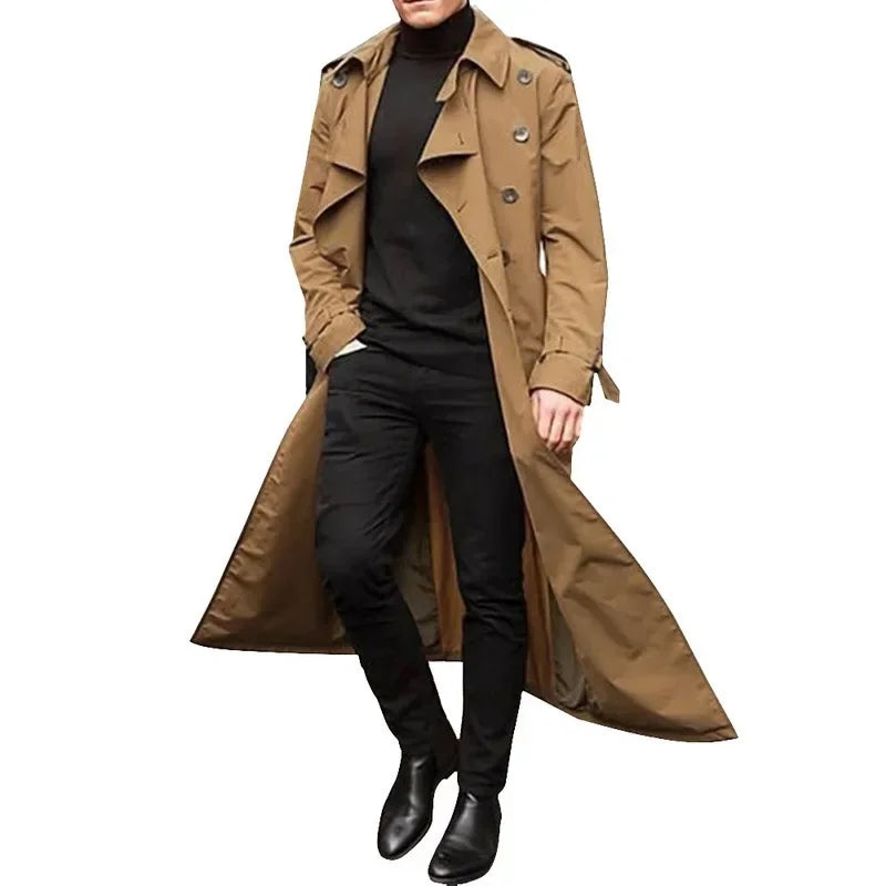 Men's Casual Trendy Trench Coat